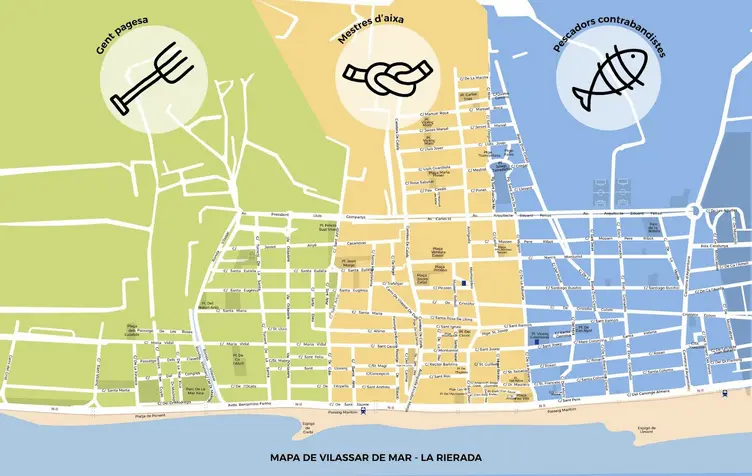 Mapa de La Rierada